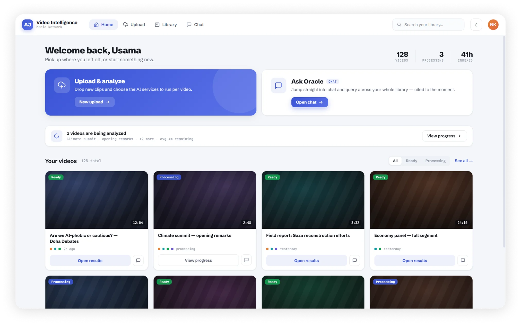Dashboard view 5